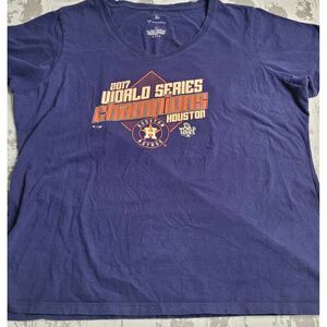 2876 Fanatics Houston Astros World Series‎ Champions 2017 Women's 2XL
